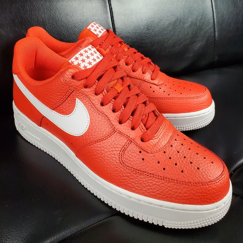 Nike AF1 Team Orange/White 🍊 Size 8.5 NIB